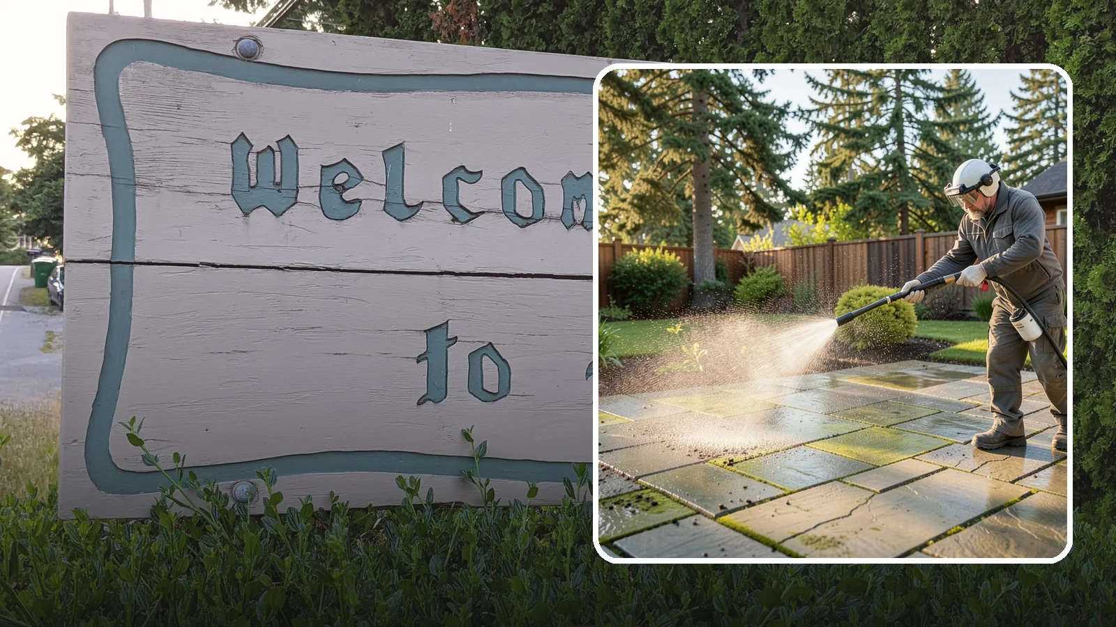 Stone Patio Cleaning in Brier, Snohomish County, WA - Clean natural stone patios with surface-safe chemistry that removes algae without harming the stone.