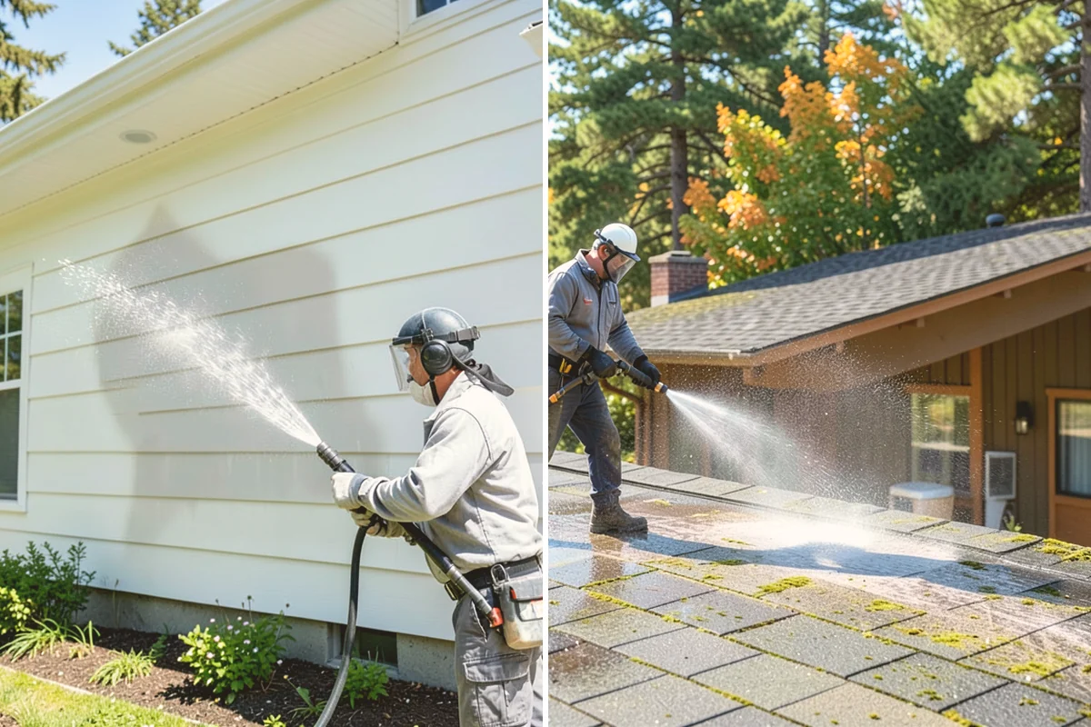 Stone Patio Cleaning in Brier, Snohomish County, WA - Identify the stone and test an inconspicuous area