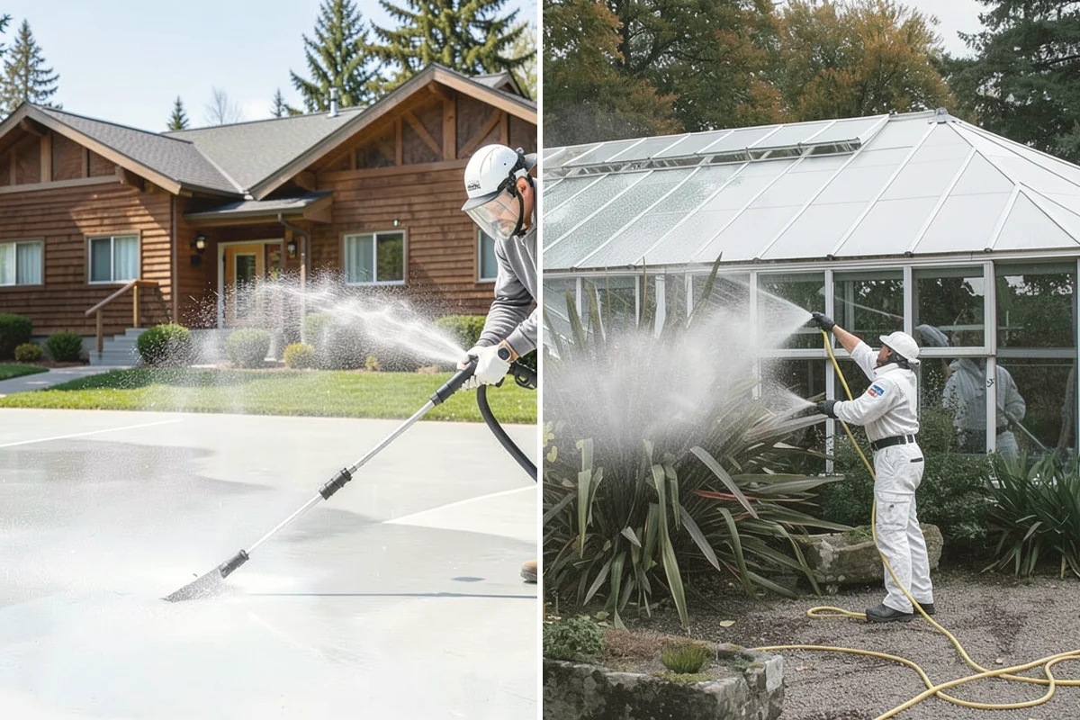 Stone Patio Cleaning in Carbonado, Pierce County, WA - Identify the stone and test an inconspicuous area