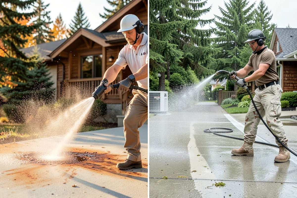 Stone Patio Cleaning in Clyde Hill, King County, WA - Identify the stone and test an inconspicuous area