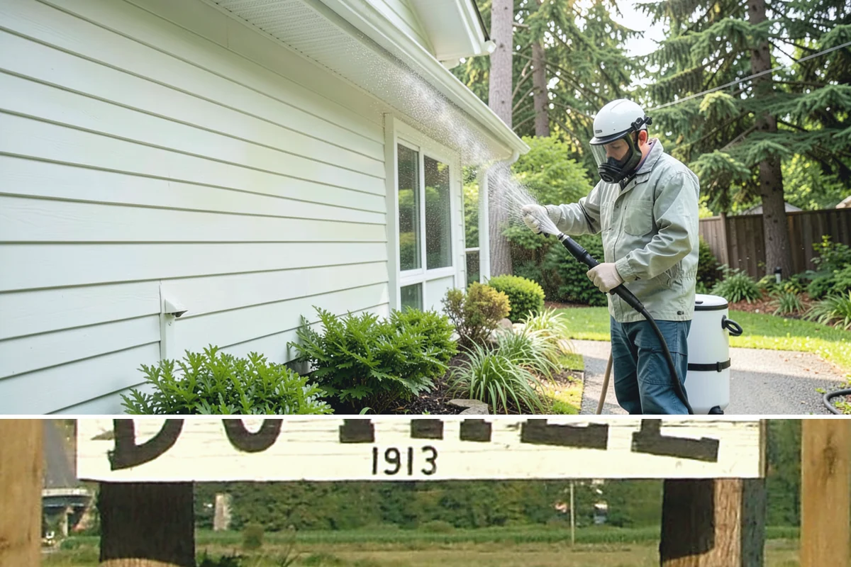 Stone Patio Cleaning in Duvall, King County, WA - Stone patios clean best in warm, dry summer weeks that let porous stone dry evenly.