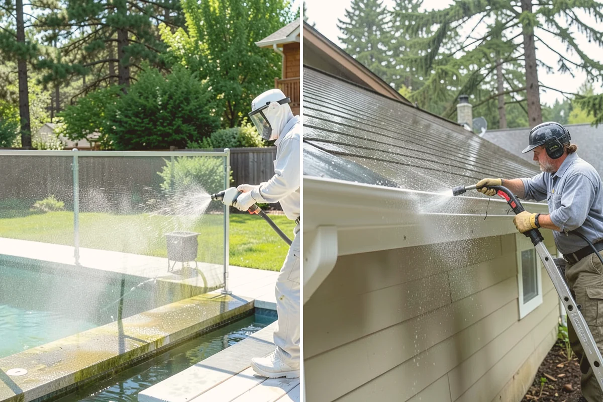 Stone Patio Cleaning in Eatonville, Pierce County, WA - Identify the stone and test an inconspicuous area