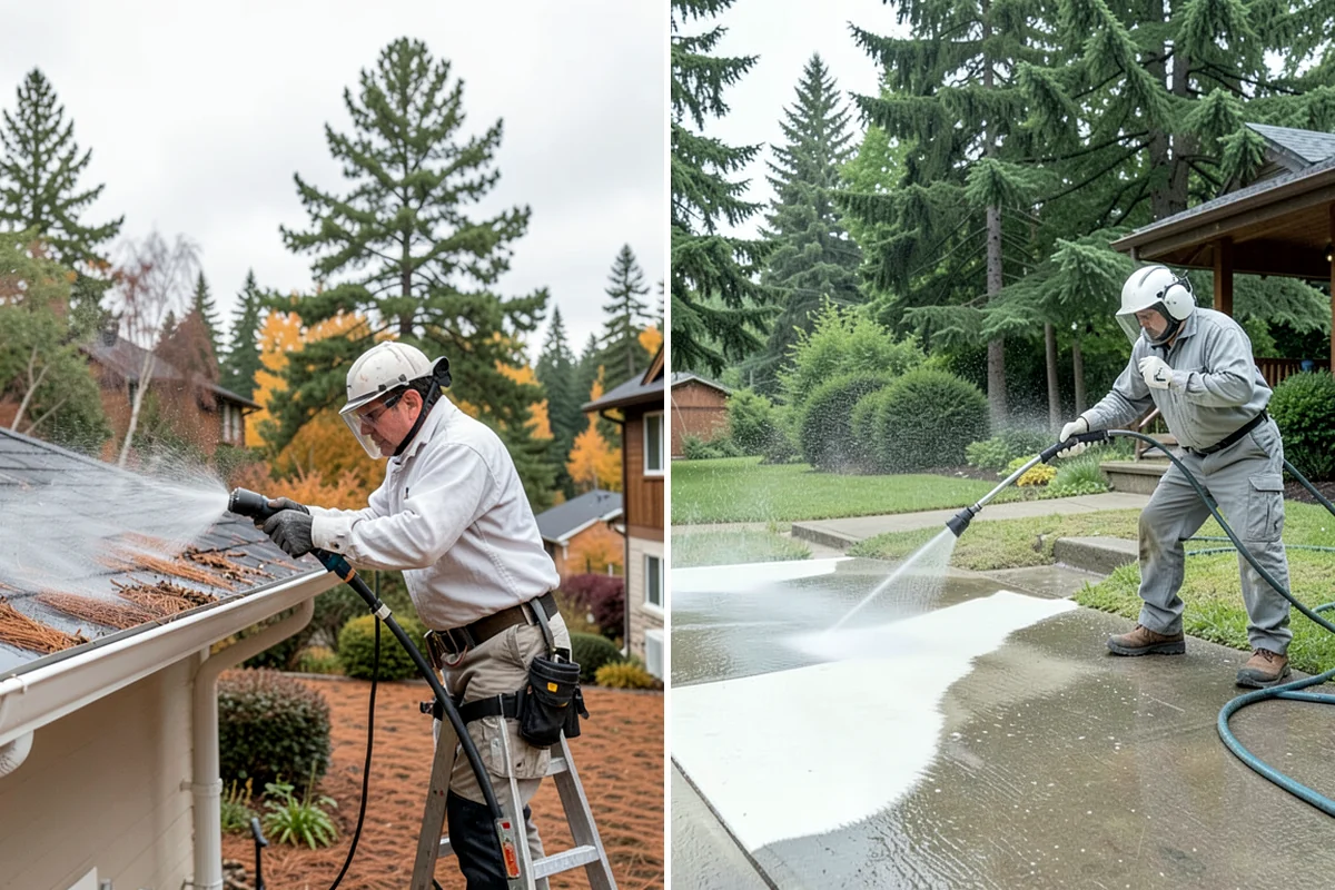 Stone Patio Cleaning in Enumclaw, King County, WA - Identify the stone and test an inconspicuous area