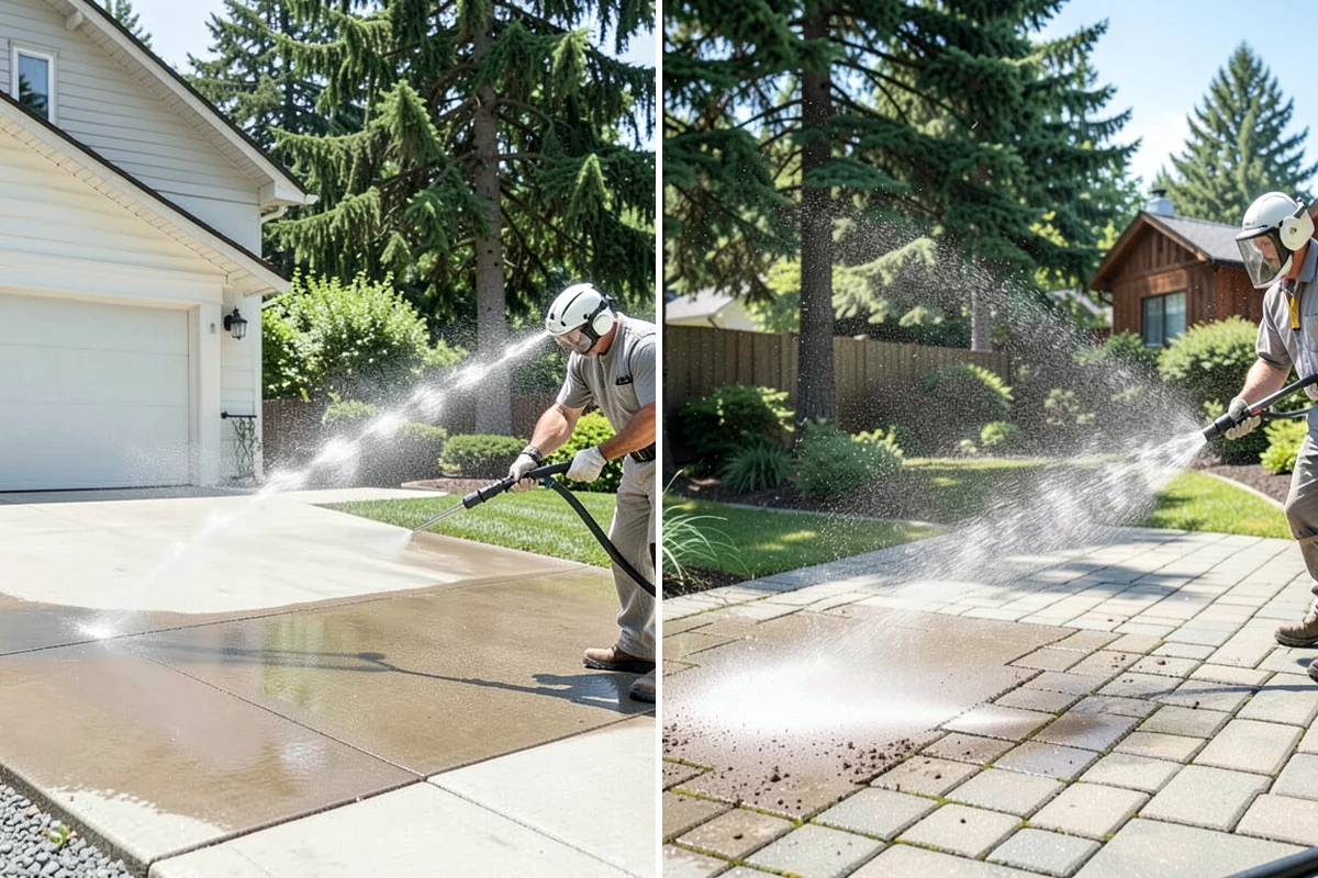 Stone Patio Cleaning in Federal Way, King County, WA - Identify the stone and test an inconspicuous area