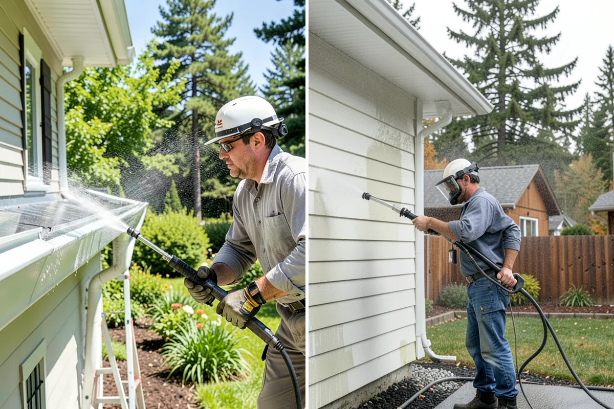 Stone Patio Cleaning in Fircrest, Pierce County, WA - Identify the stone and test an inconspicuous area