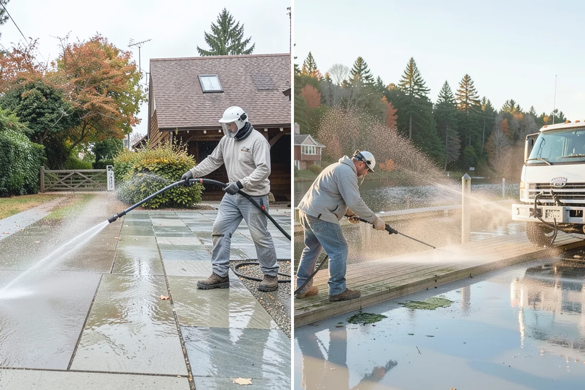 Stone Patio Cleaning in Gold Bar, Snohomish County, WA - Identify the stone and test an inconspicuous area