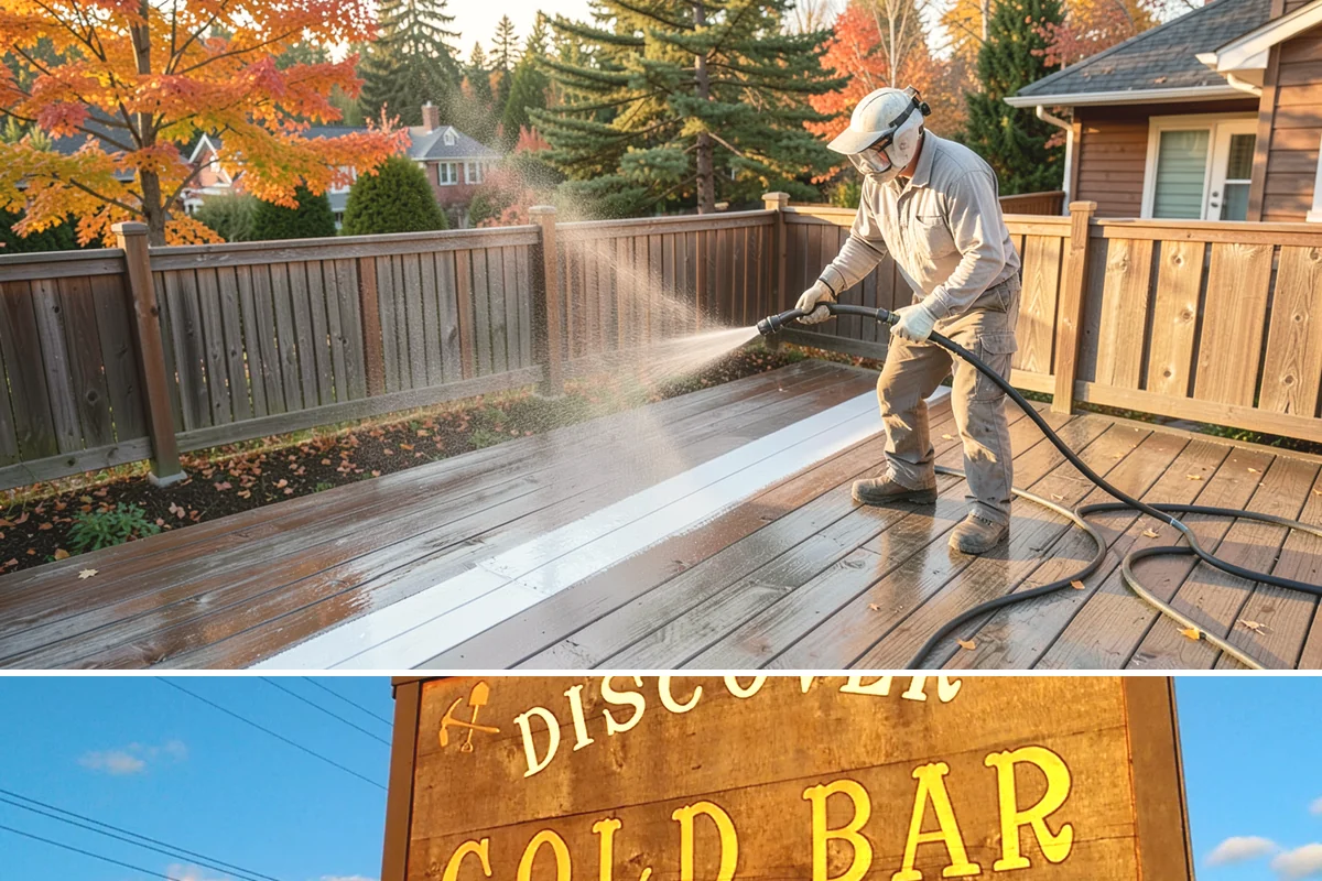 Stone Patio Cleaning in Gold Bar, Snohomish County, WA - Stone patios clean best in warm, dry summer weeks that let porous stone dry evenly.