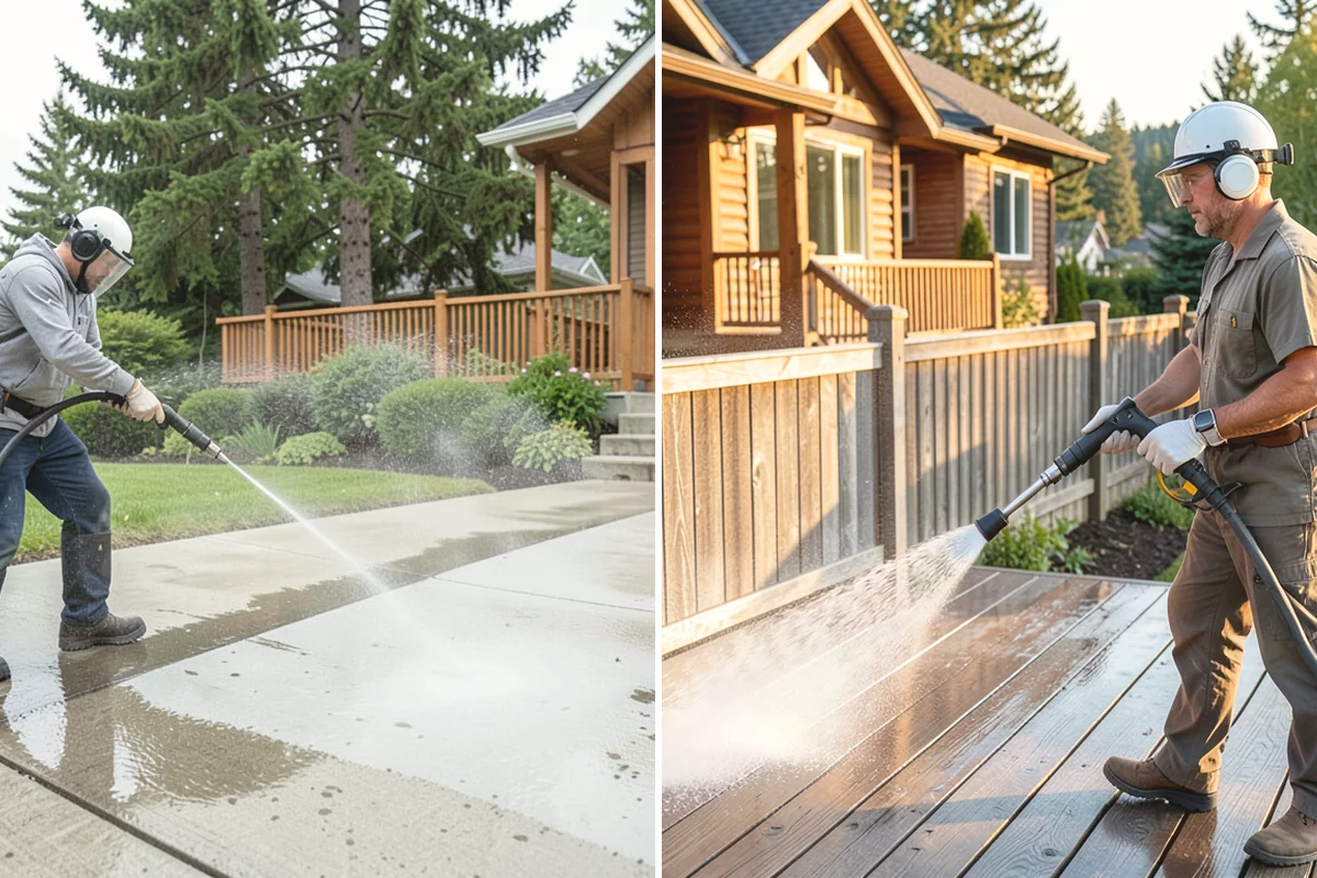 Stone Patio Cleaning in Mill Creek, Snohomish County, WA - Identify the stone and test an inconspicuous area