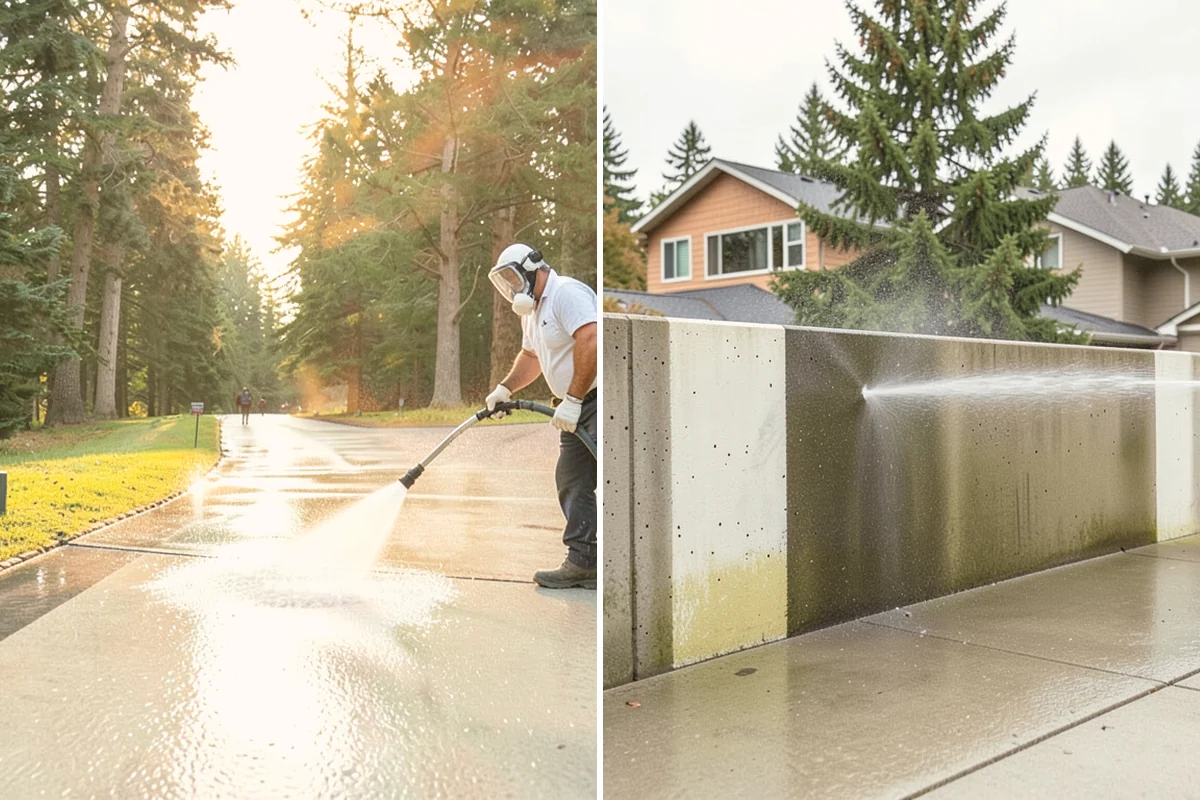 Stone Patio Cleaning in Milton, King County, WA - Identify the stone and test an inconspicuous area