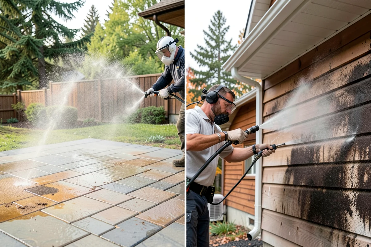 Stone Patio Cleaning in SeaTac, King County, WA - Identify the stone and test an inconspicuous area