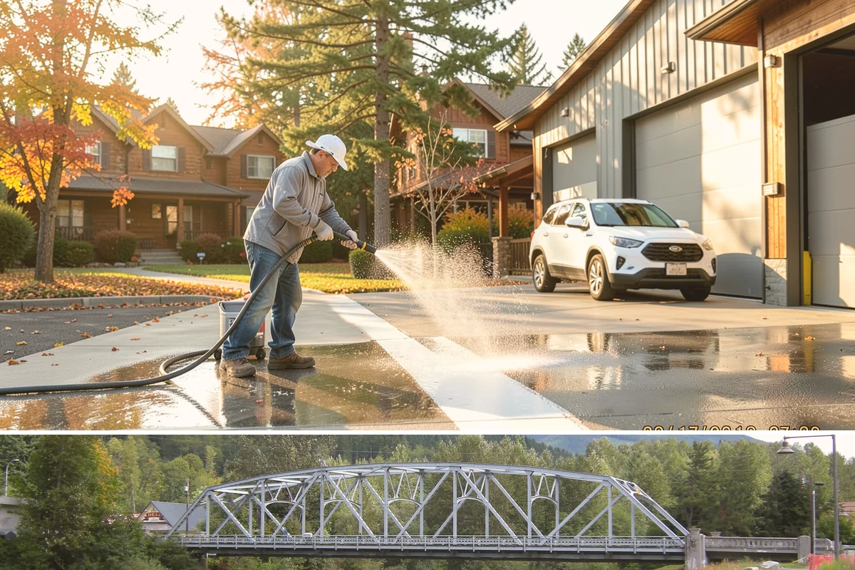Stone Patio Cleaning in Skykomish, King County, WA - Stone patios clean best in warm, dry summer weeks that let porous stone dry evenly.