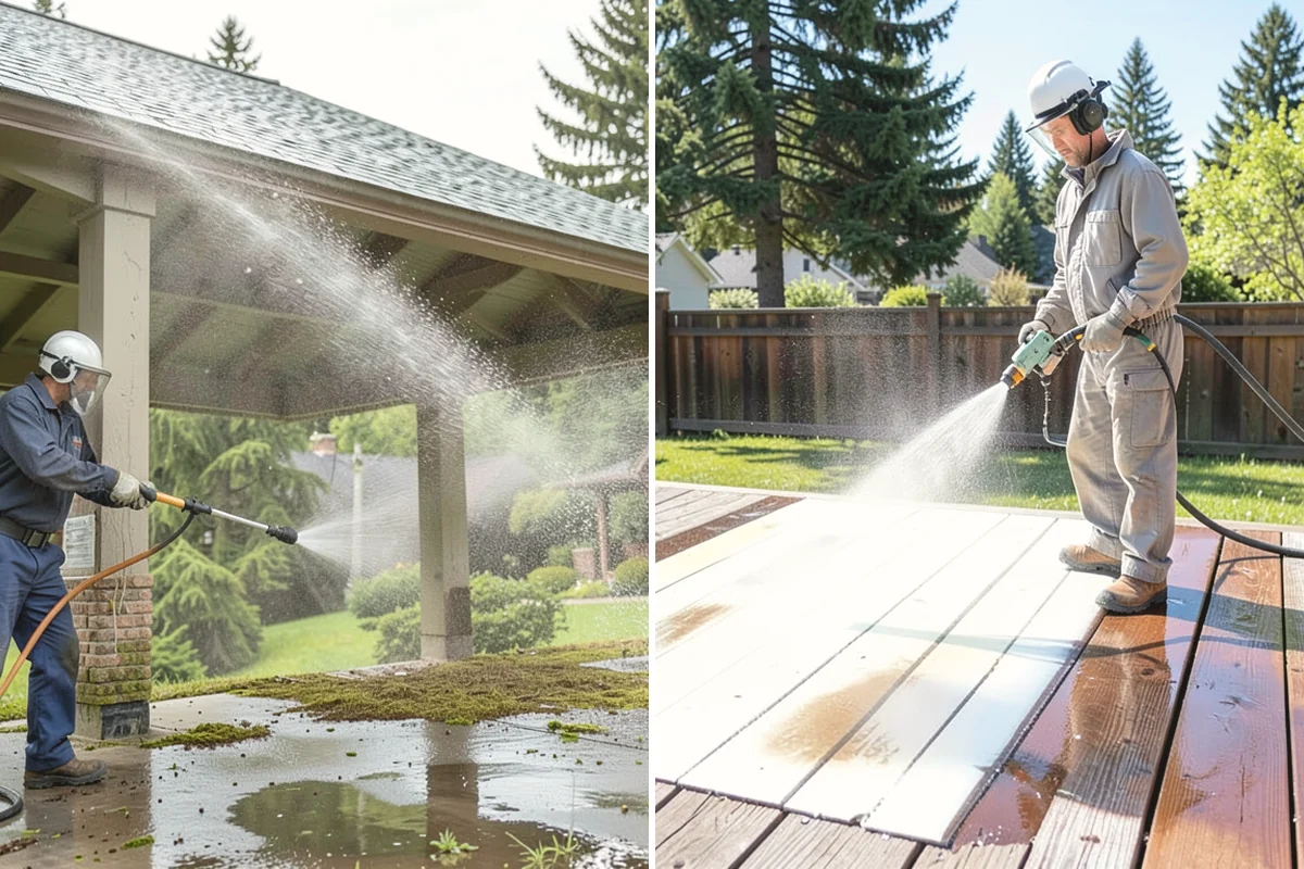 Stone Patio Cleaning in Tacoma, Pierce County, WA - Identify the stone and test an inconspicuous area