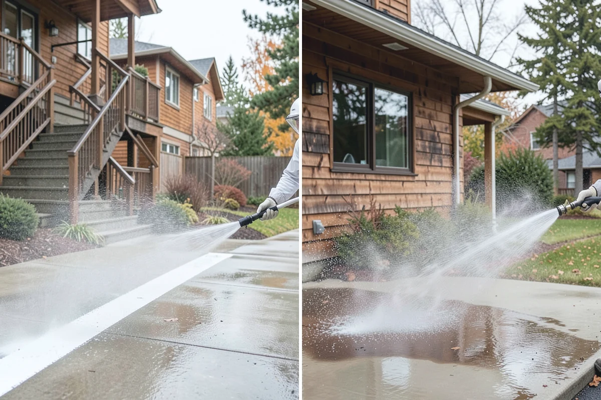 Stone Patio Cleaning in Woodinville, King County, WA - Identify the stone and test an inconspicuous area