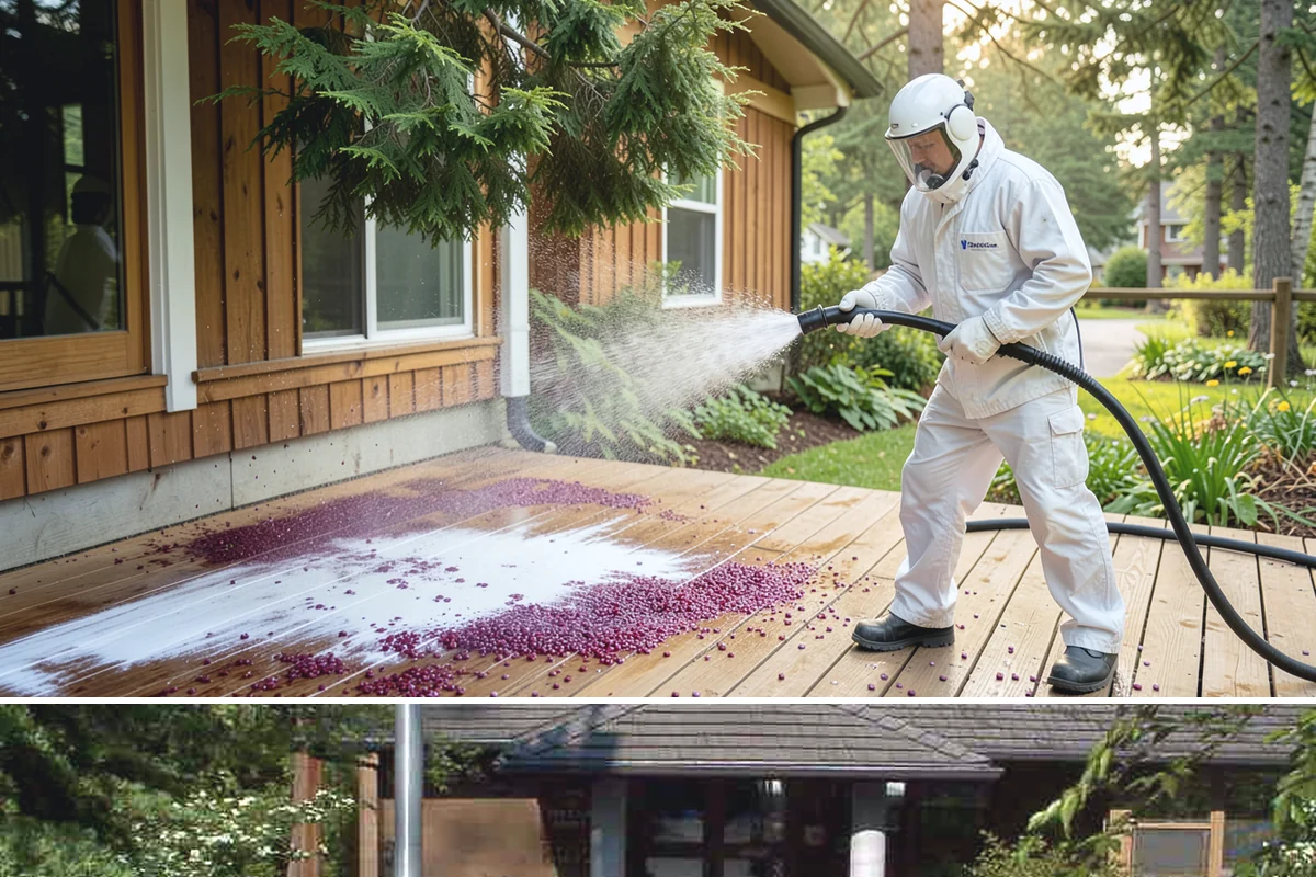 Stone Patio Cleaning in Yarrow Point, King County, WA - Stone patios clean best in warm, dry summer weeks that let porous stone dry evenly.