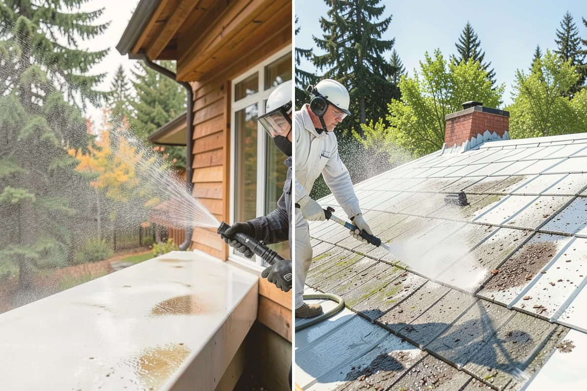 Stone Surface Cleaning in Algona, King County, WA - Identify the stone type and its porosity