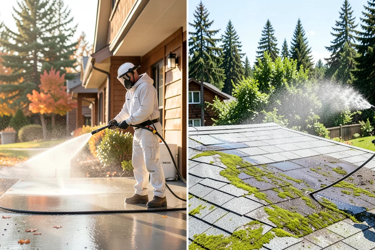 Stone Surface Cleaning in Arlington, Snohomish County, WA - Identify the stone type and its porosity