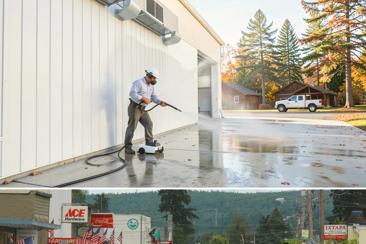 Stone Surface Cleaning in Carnation, King County, WA - Clean stone surfaces in spring or summer to remove the moss and algae that thrive through the damp, shaded winter.