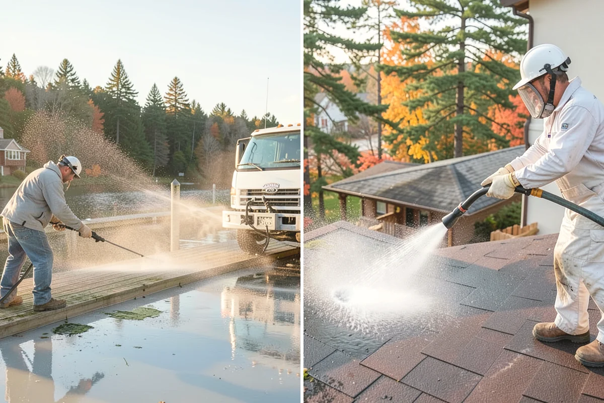 Stone Surface Cleaning in Covington, King County, WA - Identify the stone type and its porosity