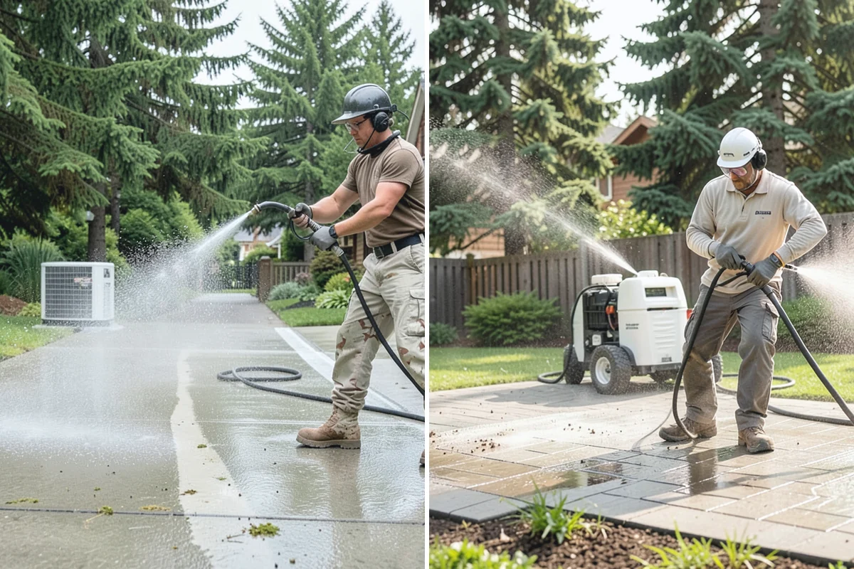 Stone Surface Cleaning in Des Moines, King County, WA - Identify the stone type and its porosity