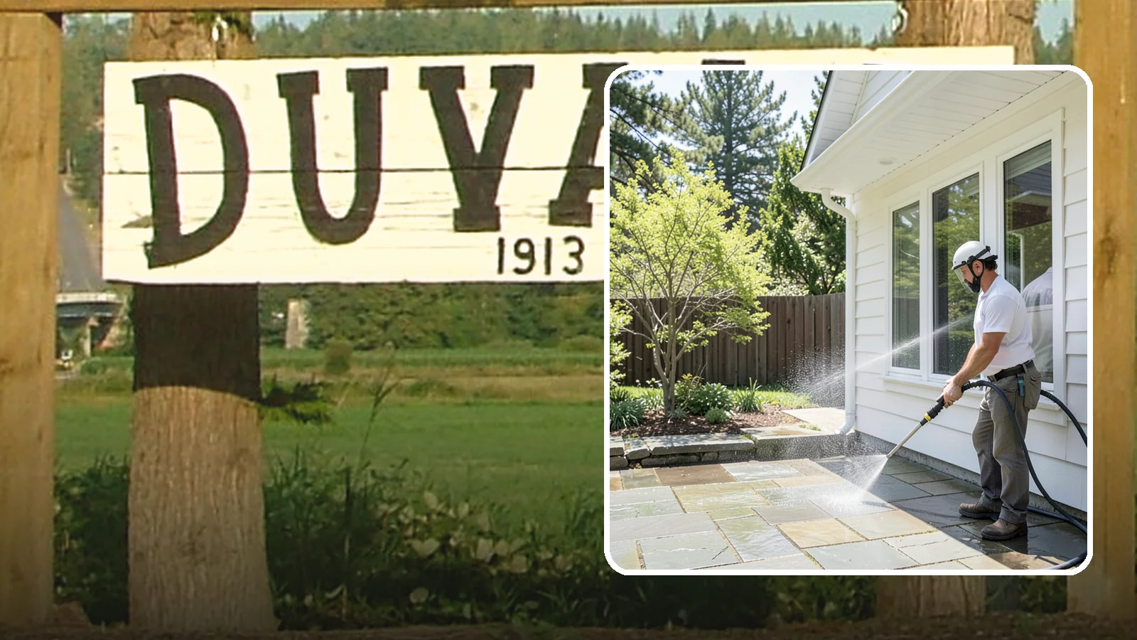 Stone Surface Cleaning in Duvall, King County, WA - Cleaning of natural and manufactured stone surfaces that clears moss, algae, and staining while protecting the stone.