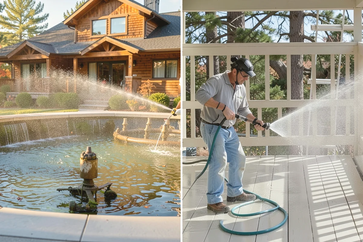 Stone Surface Cleaning in Duvall, King County, WA - Identify the stone type and its porosity