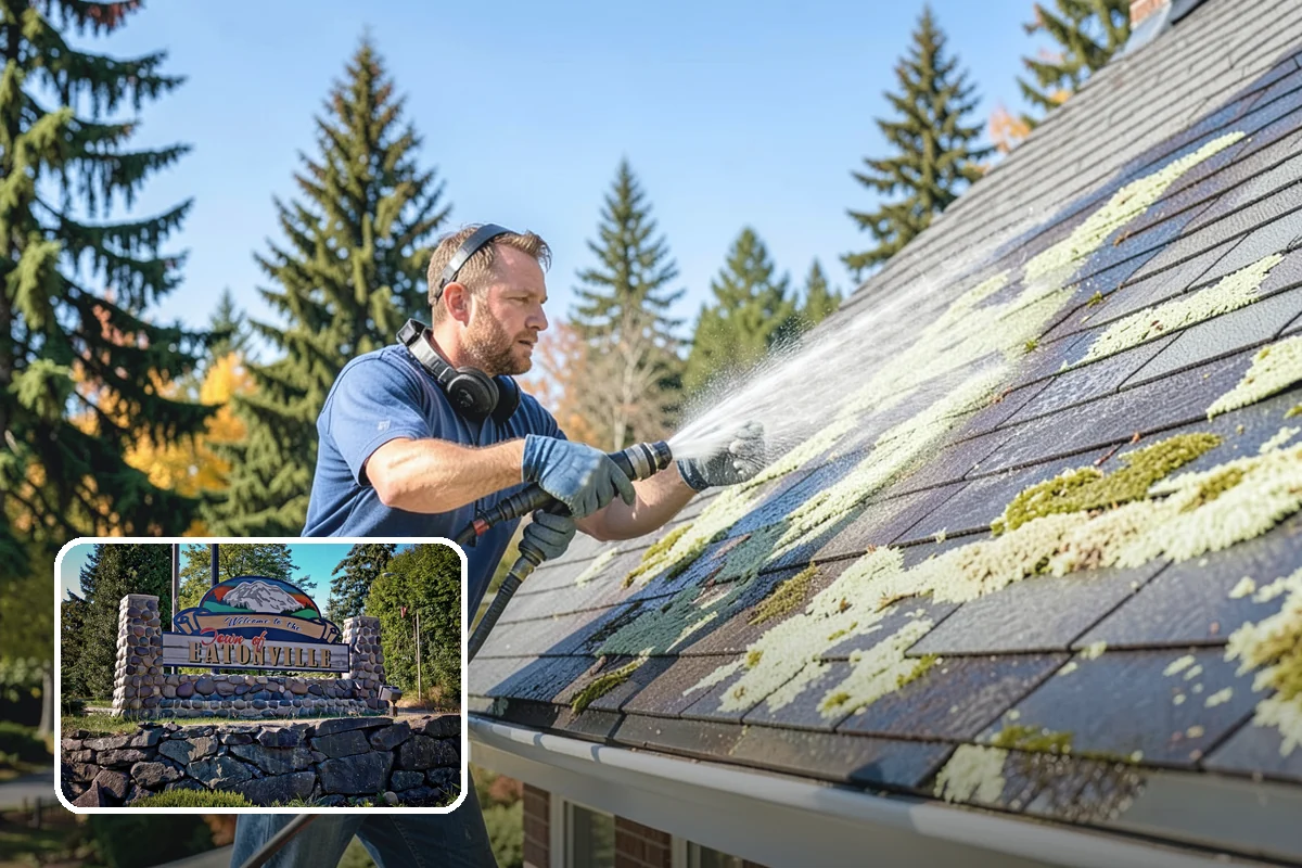 Stone Surface Cleaning in Eatonville, Pierce County, WA - Clears moss, algae, and organic staining from stone