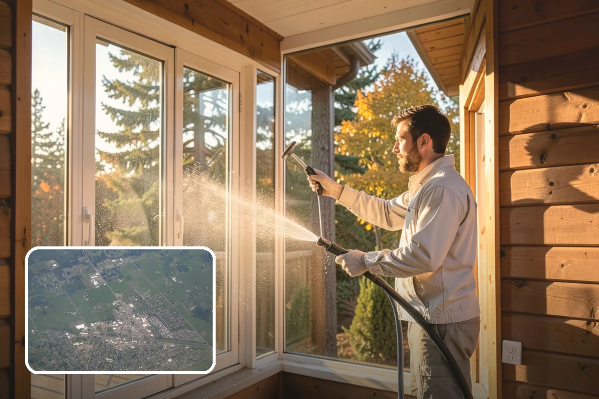 Stone Surface Cleaning in Enumclaw, King County, WA - Clears moss, algae, and organic staining from stone