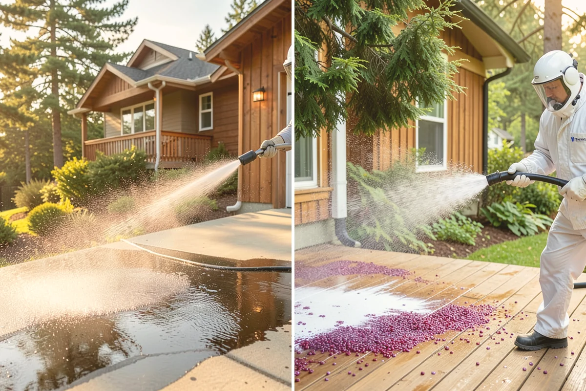 Stone Surface Cleaning in Fife, Pierce County, WA - Identify the stone type and its porosity