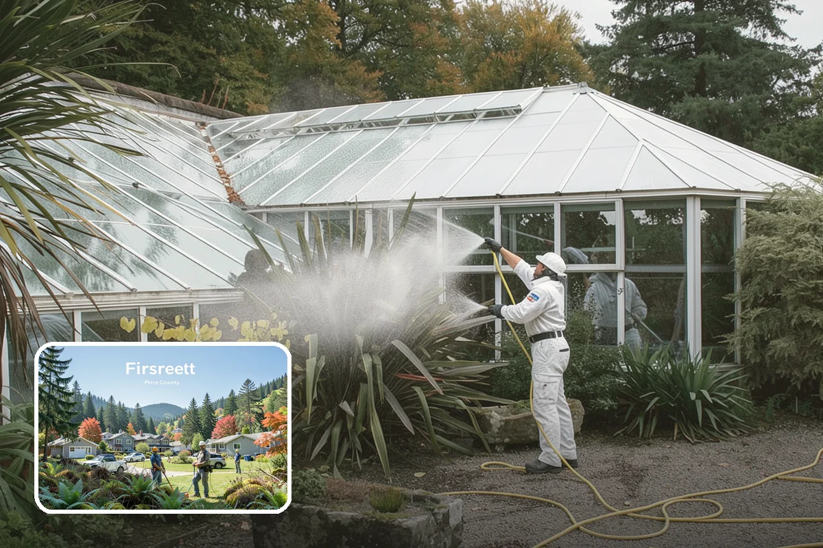 Stone Surface Cleaning in Fircrest, Pierce County, WA - Clears moss, algae, and organic staining from stone