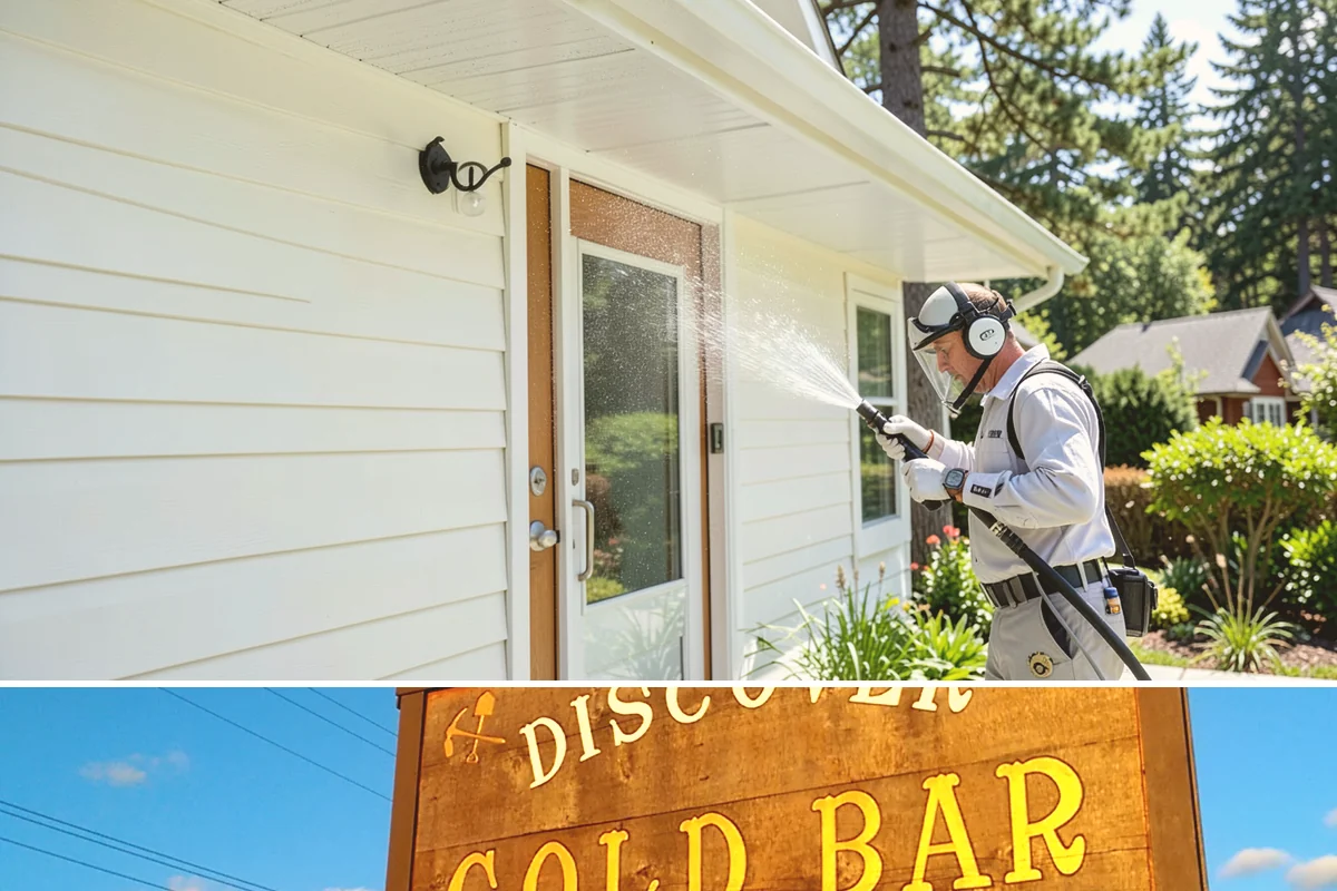 Stone Surface Cleaning in Gold Bar, Snohomish County, WA - Clean stone surfaces in spring or summer to remove the moss and algae that thrive through the damp, shaded winter.