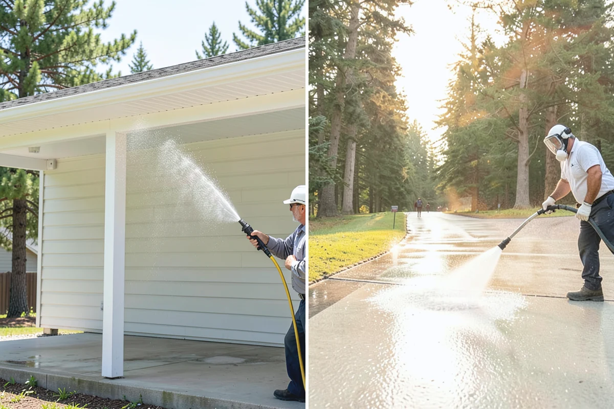 Stone Surface Cleaning in Hamilton, Skagit County, WA - Identify the stone type and its porosity