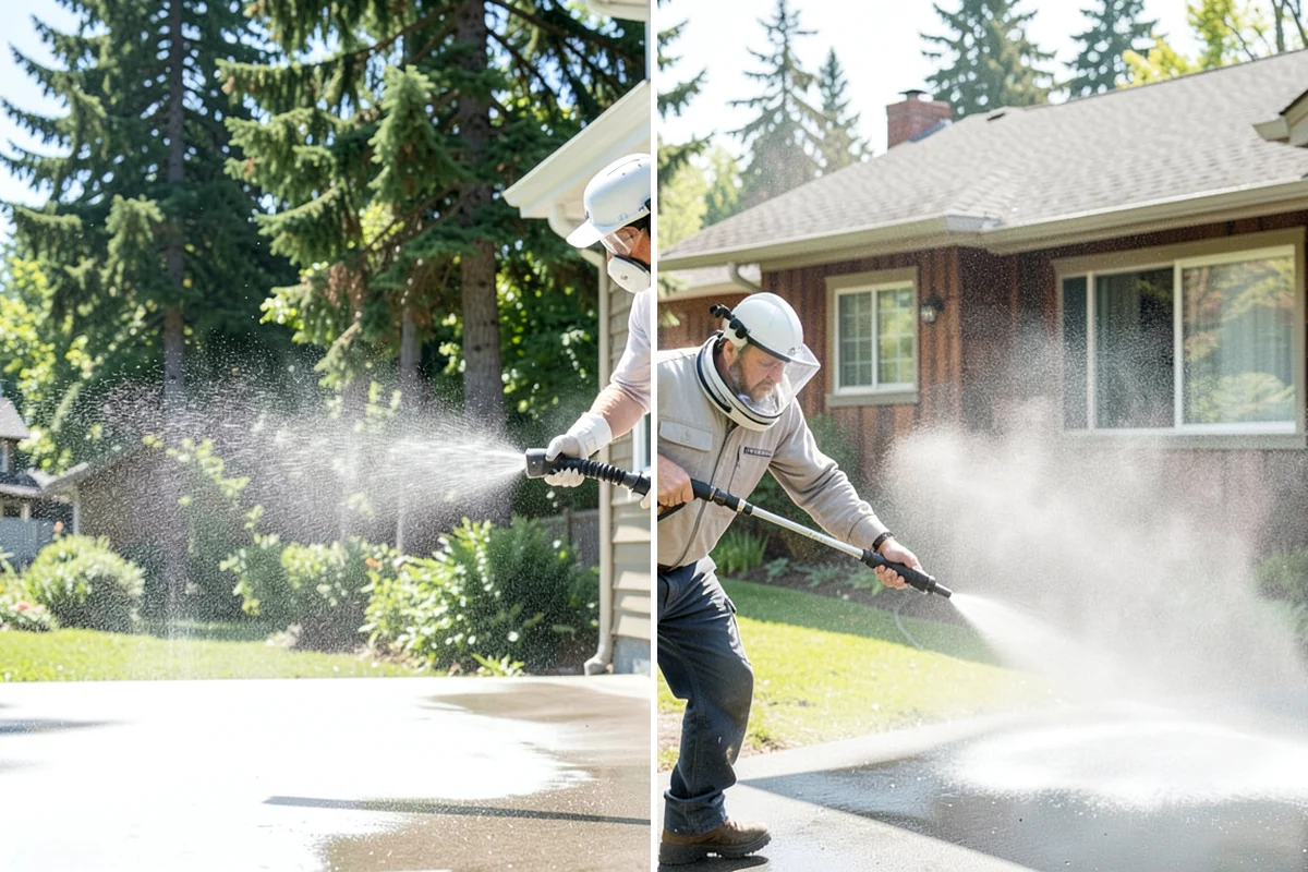 Stone Surface Cleaning in Hunts Point, King County, WA - Identify the stone type and its porosity