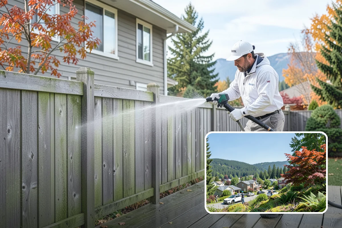Stone Surface Cleaning in Index, Snohomish County, WA - Clears moss, algae, and organic staining from stone