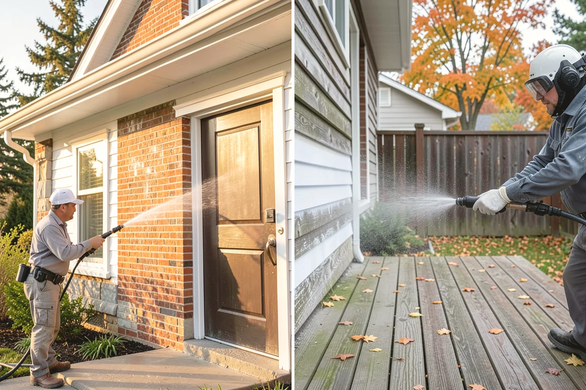 Stone Surface Cleaning in Issaquah, King County, WA - Identify the stone type and its porosity