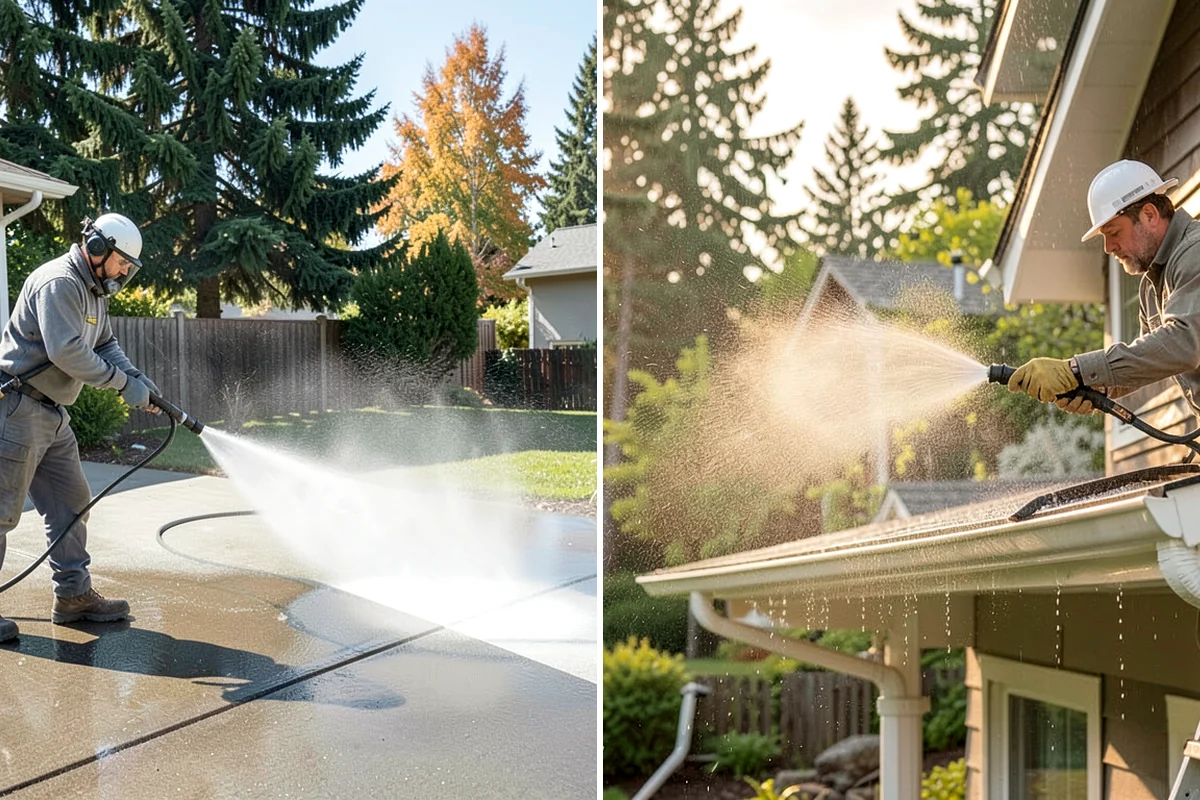 Stone Surface Cleaning in Kenmore, King County, WA - Identify the stone type and its porosity