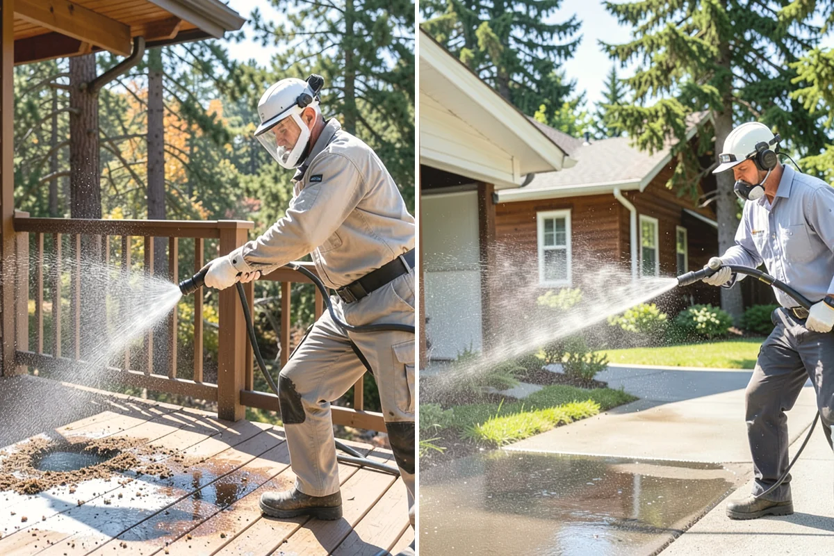 Stone Surface Cleaning in La Conner, Skagit County, WA - Identify the stone type and its porosity