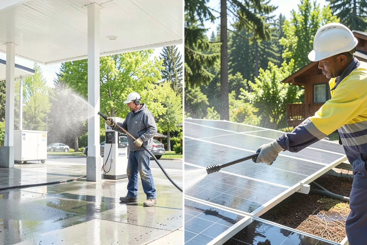 Stone Surface Cleaning in Lake Stevens, Snohomish County, WA - Identify the stone type and its porosity