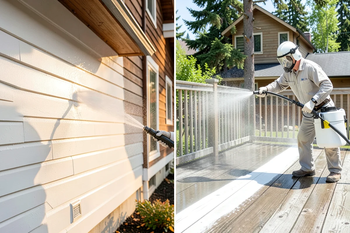 Stone Surface Cleaning in Lakewood, Pierce County, WA - Identify the stone type and its porosity