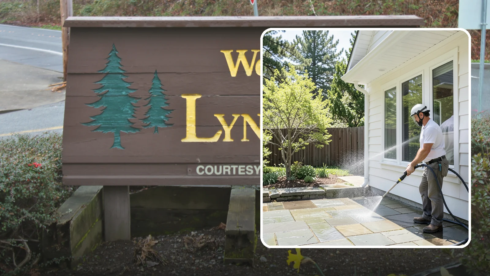 Stone Surface Cleaning in Lynnwood, Snohomish County, WA - Cleaning of natural and manufactured stone surfaces that clears moss, algae, and staining while protecting the stone.