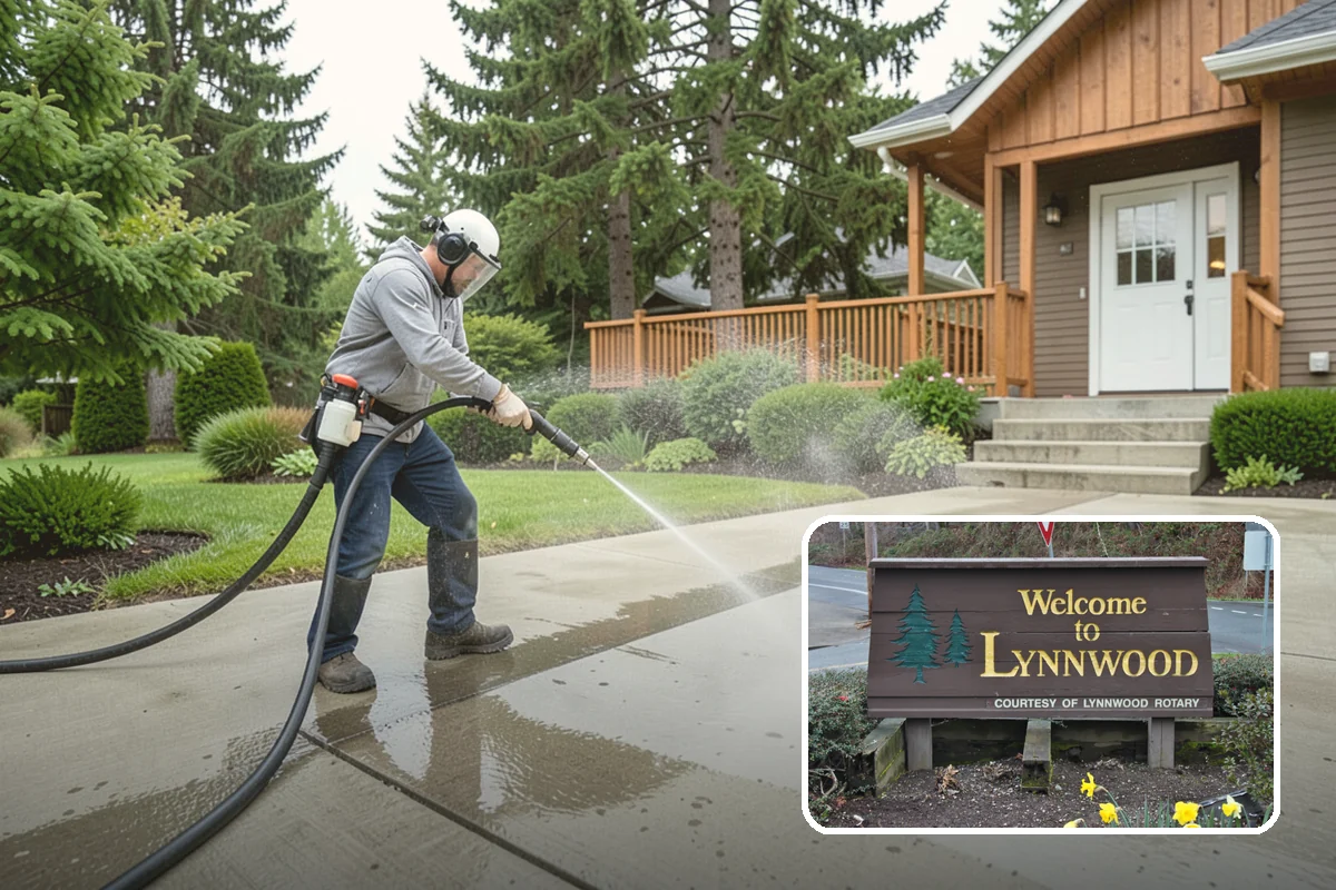 Stone Surface Cleaning in Lynnwood, Snohomish County, WA - Clears moss, algae, and organic staining from stone