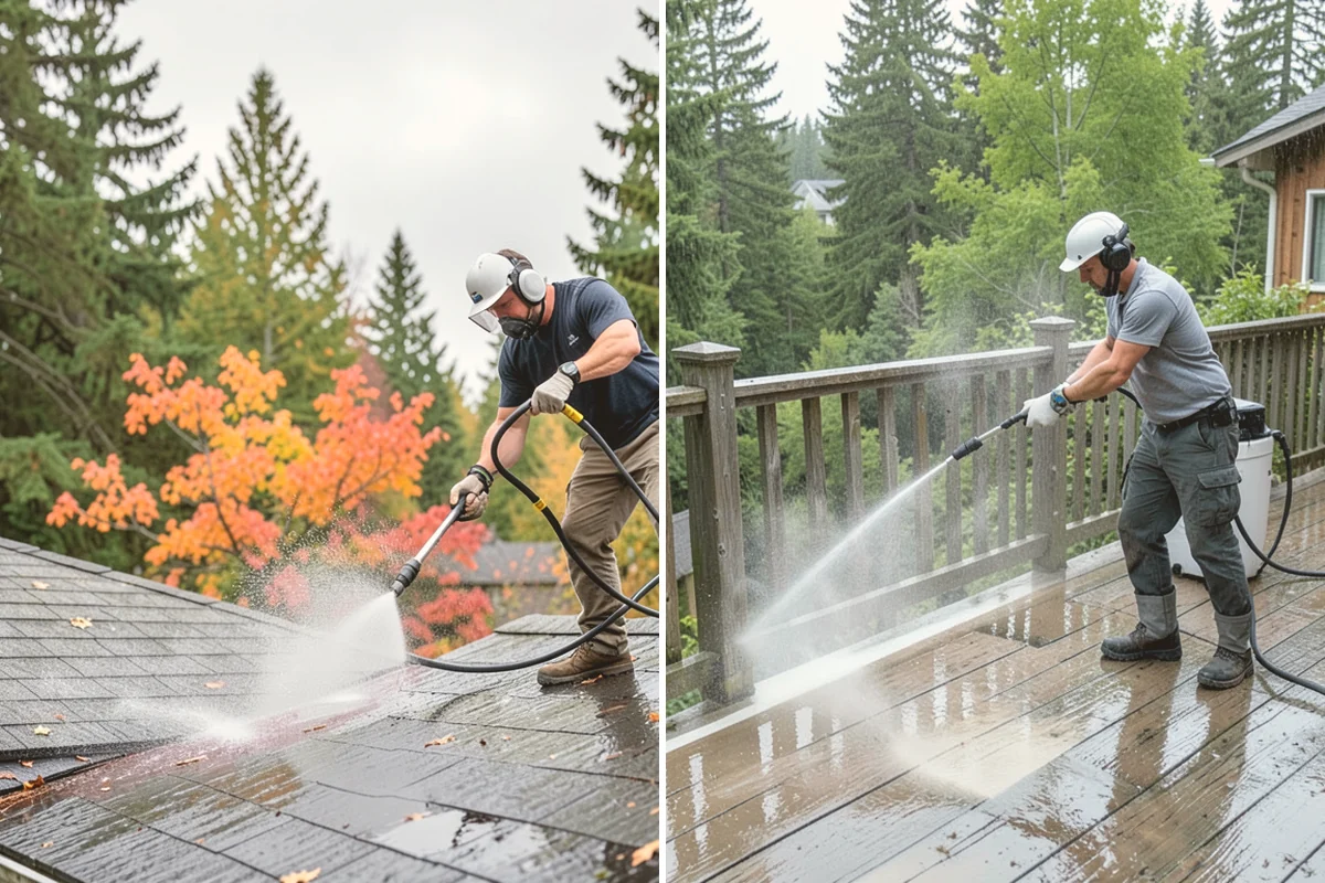 Stone Surface Cleaning in Lynnwood, Snohomish County, WA - Identify the stone type and its porosity