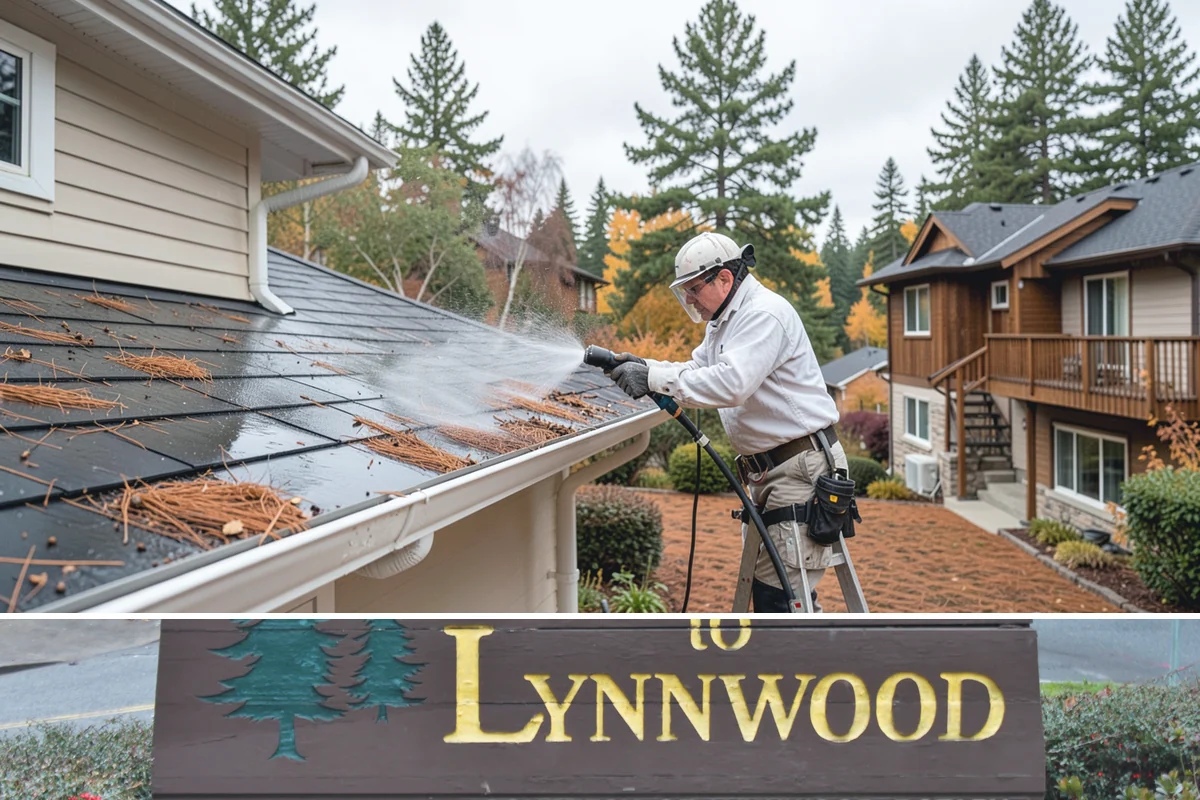 Stone Surface Cleaning in Lynnwood, Snohomish County, WA - Clean stone surfaces in spring or summer to remove the moss and algae that thrive through the damp, shaded winter.