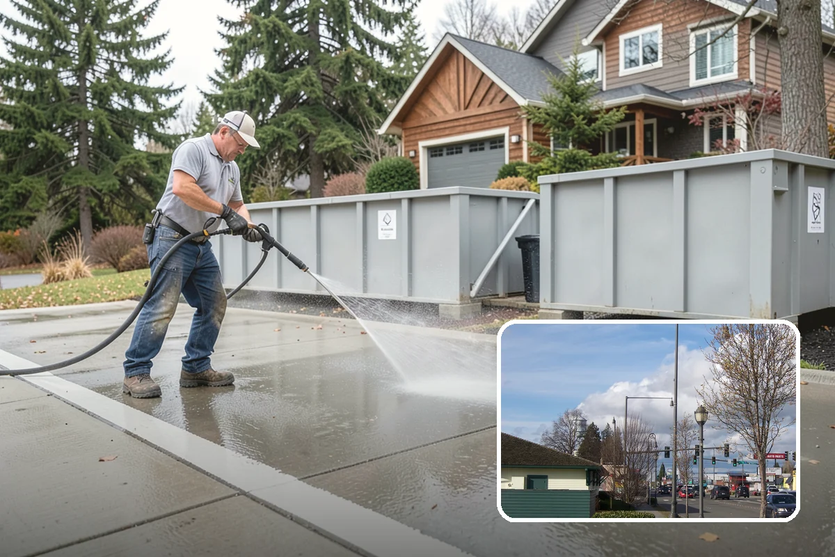 Stone Surface Cleaning in Marysville, Snohomish County, WA - Clears moss, algae, and organic staining from stone