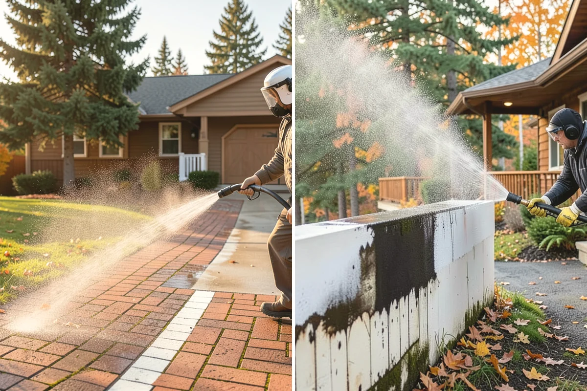 Stone Surface Cleaning in Mercer Island, King County, WA - Identify the stone type and its porosity
