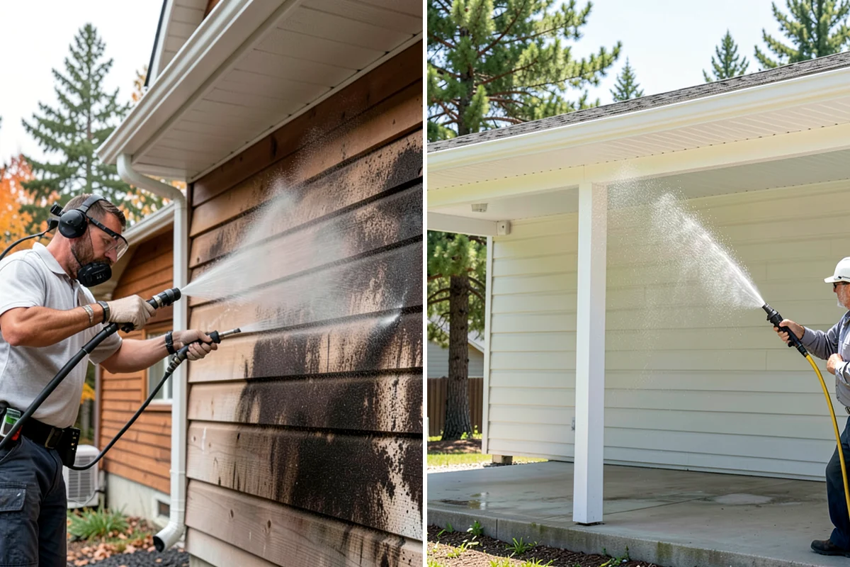 Stone Surface Cleaning in Puyallup, Pierce County, WA - Identify the stone type and its porosity