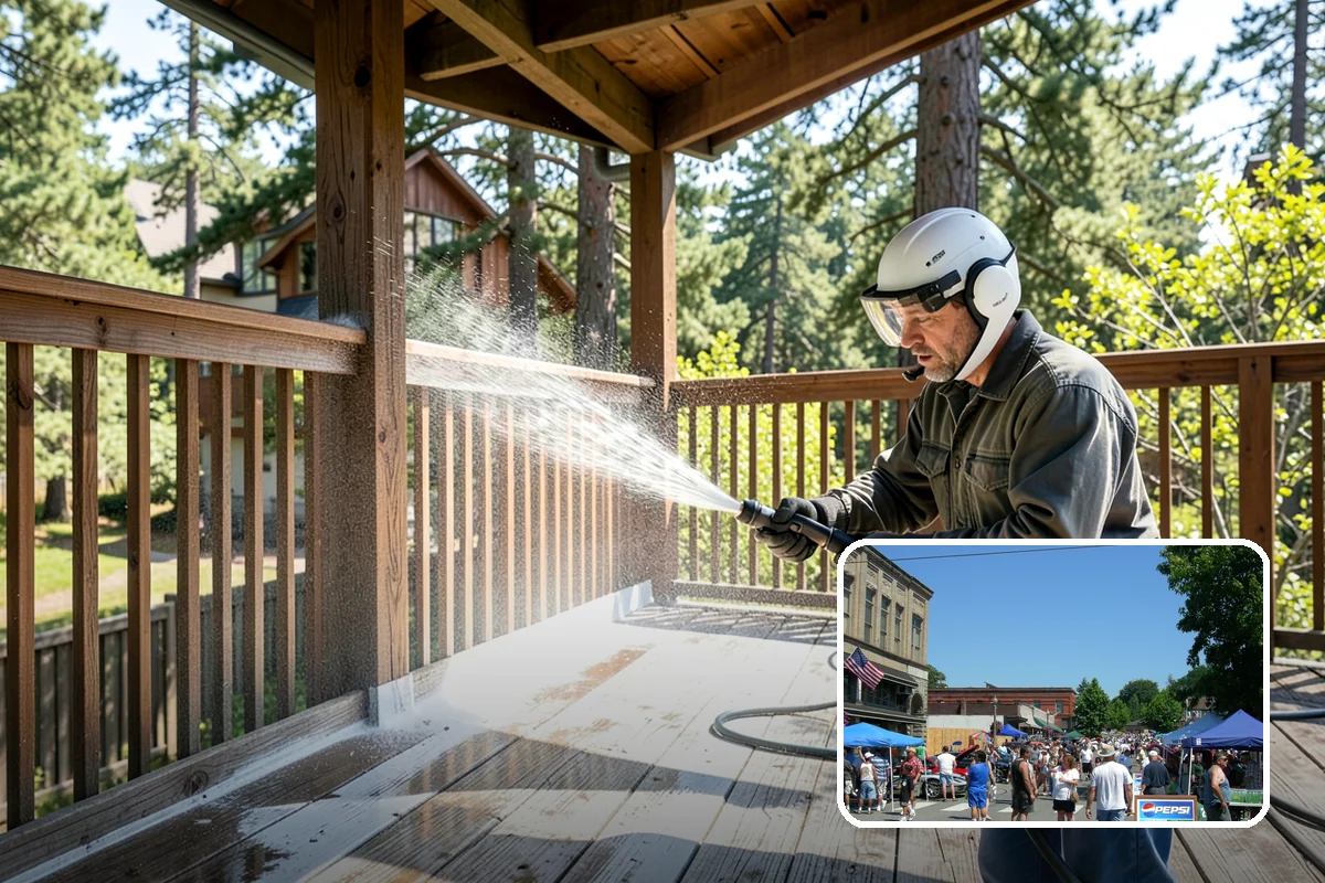 Stone Surface Cleaning in Snohomish, Snohomish County, WA - Clears moss, algae, and organic staining from stone