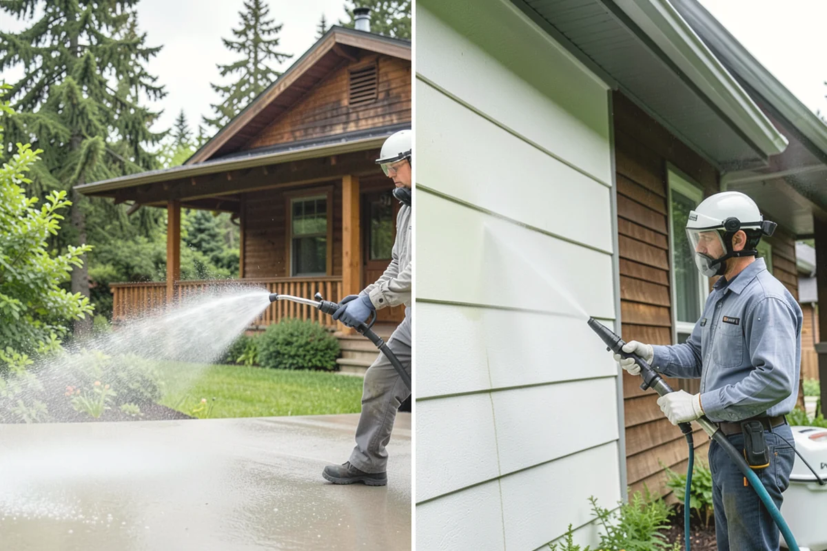 Stone Surface Cleaning in Tacoma, Pierce County, WA - Identify the stone type and its porosity