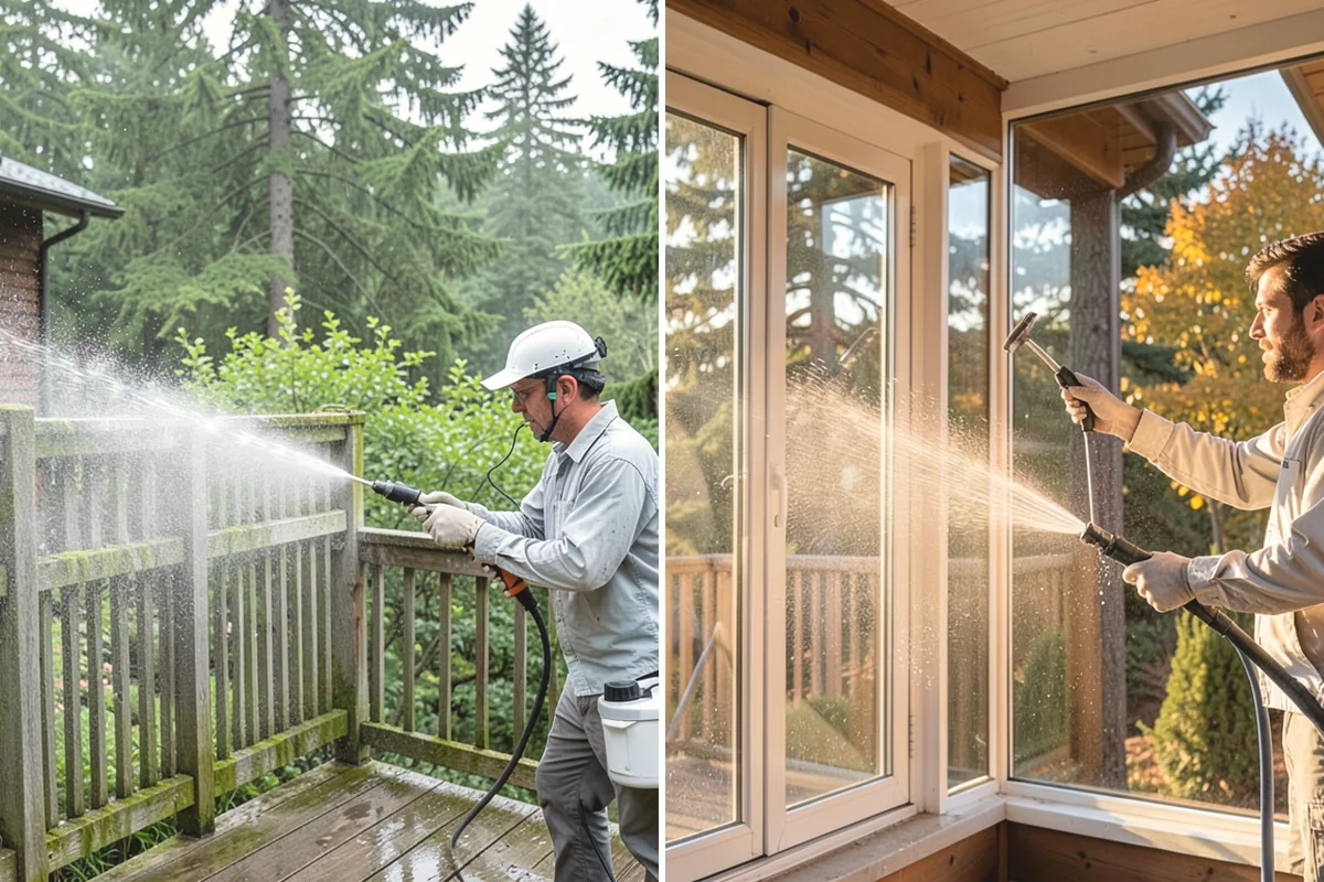 Stone Surface Cleaning in Tukwila, King County, WA - Identify the stone type and its porosity