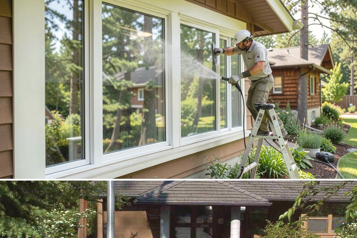 Stone Surface Cleaning in Yarrow Point, King County, WA - Clean stone surfaces in spring or summer to remove the moss and algae that thrive through the damp, shaded winter.