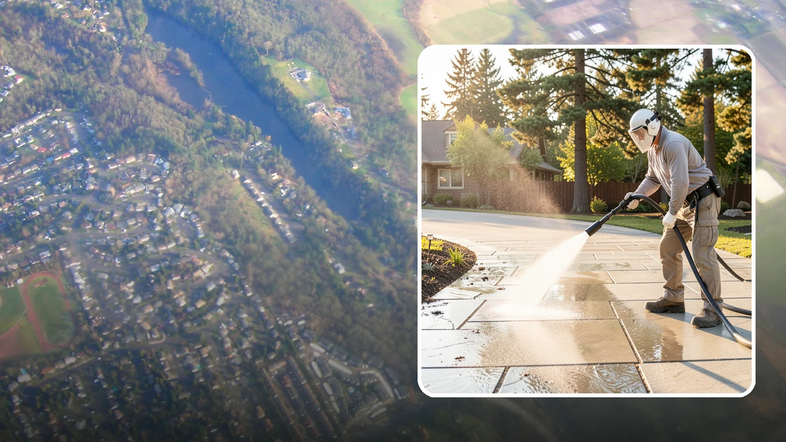 Stone Walkway Cleaning in Algona, King County, WA - Clean natural stone walkways with surface-safe methods that lift growth without etching the stone.